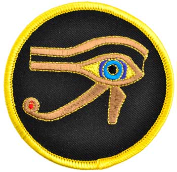 Eye of Horus sew-on patch 3"