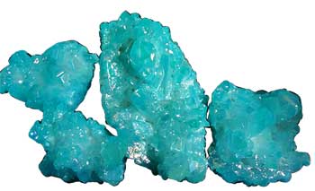 5# Quartz cluster with Turquoise color