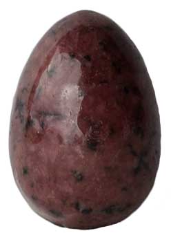 2" Rhodonite egg