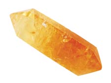 Citrine double terminated