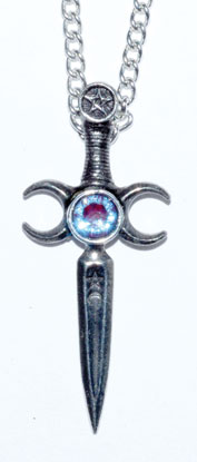 2" Athame pewter