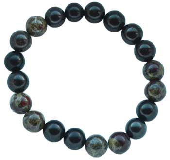 10mm Shungite with asst stones bracelet