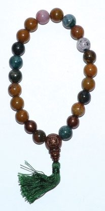 8mm Ocean Jasper Tassel