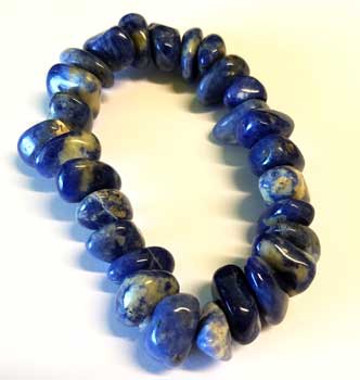 Sodalite gemstone bracelet stretch