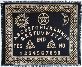 Ouija-Board altar cloth