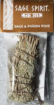 Sage & Pinion Pine smudge stick 5"